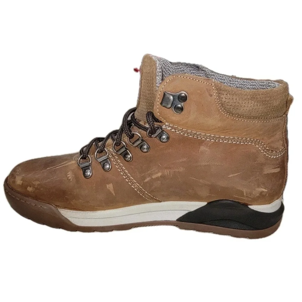 Cougar Swerve Women's 9 Hiking Boots Brown Leather Waterproof Winter Snow Alpine